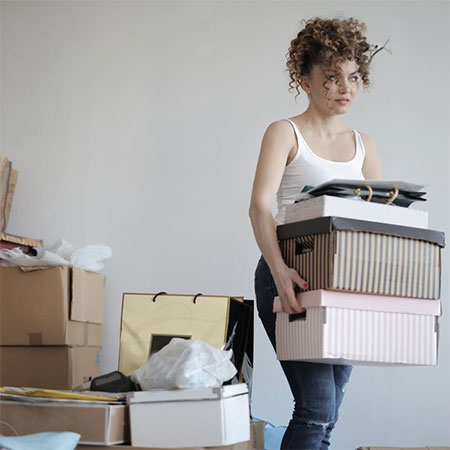 how to downsize to smaller house