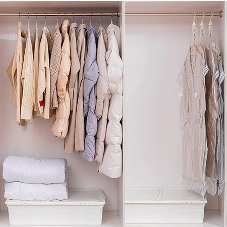 vacuum bags for clothes storage