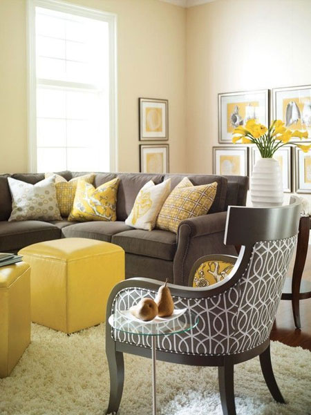 illuminating yellow decor accessories