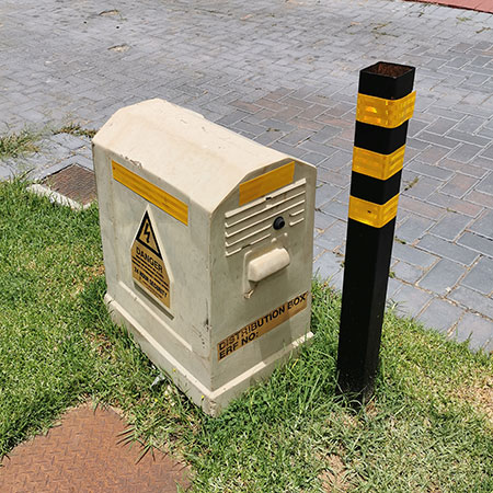 your responsibility from the electrical meter box