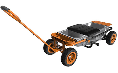 Worx Aerocart is an 8-in-1 wheelbarrow