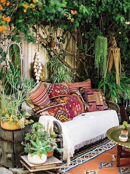 furniture for a garden nook