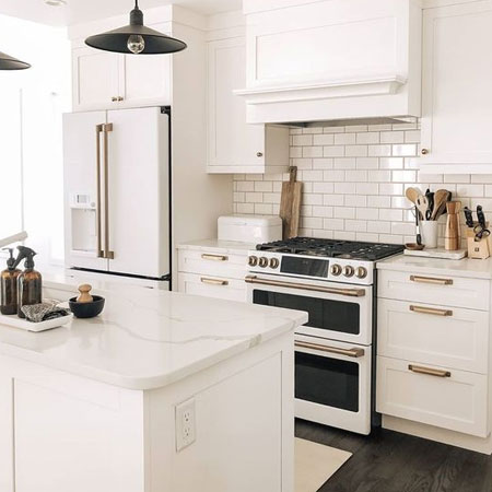 matching white appliances