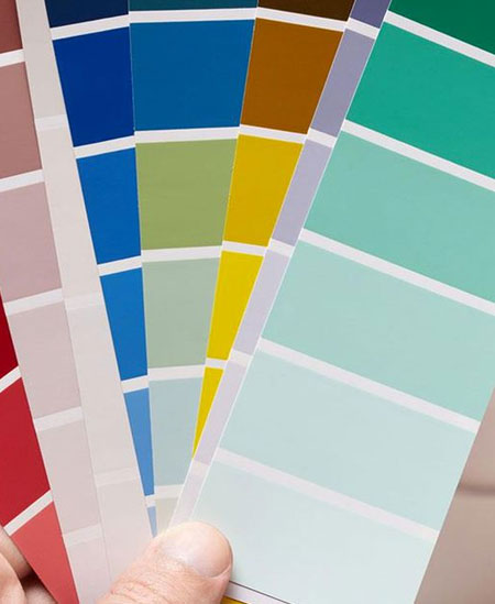take paint swatches home with you