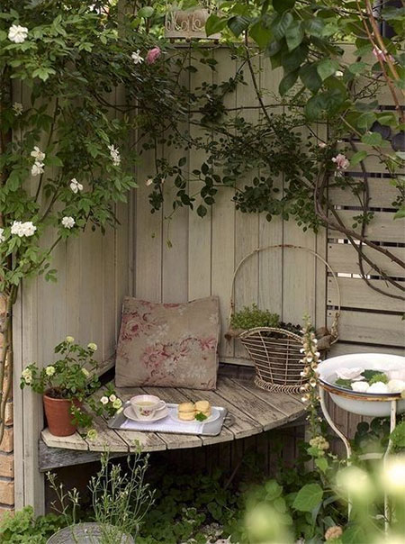 best ideas for garden nook