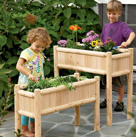 veggie gardens for kids