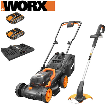 worx battery lawn mower