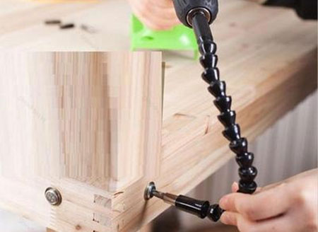 flexible shaft driver bit