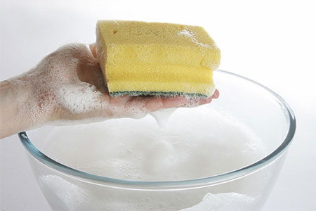 Using Soap and Water to clean glass and acrylic sheet