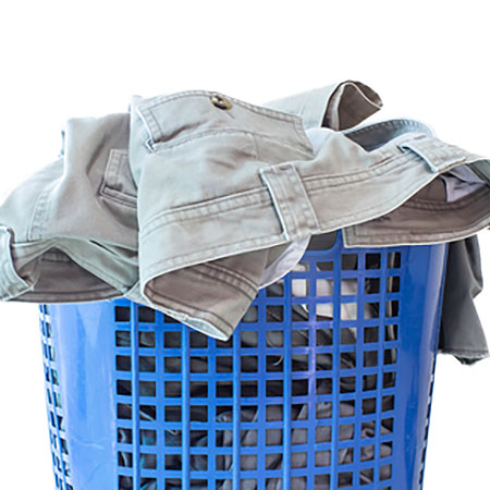 remove smell from laundry
