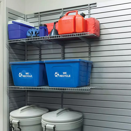 wall mounted garage storage