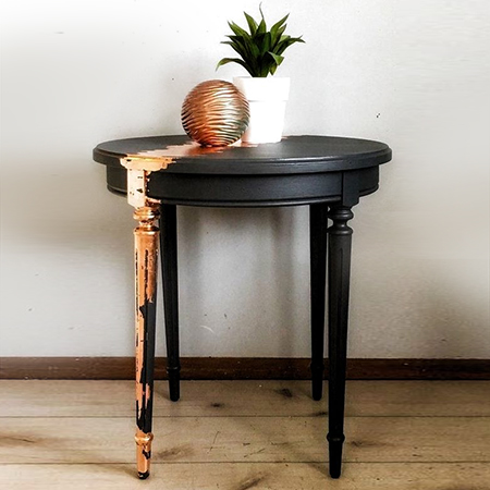 How to Add Gold Leaf to Furniture 