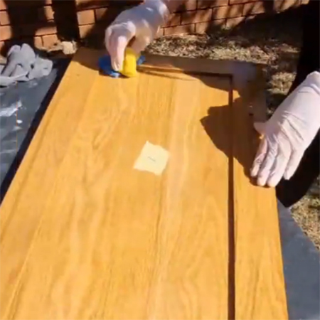 preparation for painted kitchen