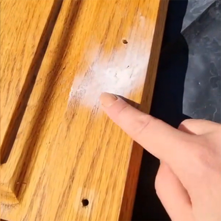 preparation for painted kitchen