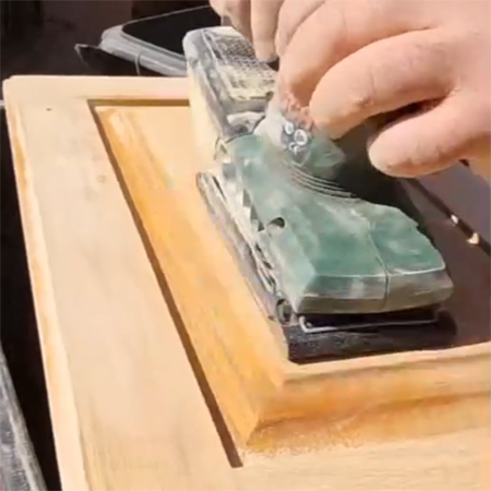 preparation for painted kitchen