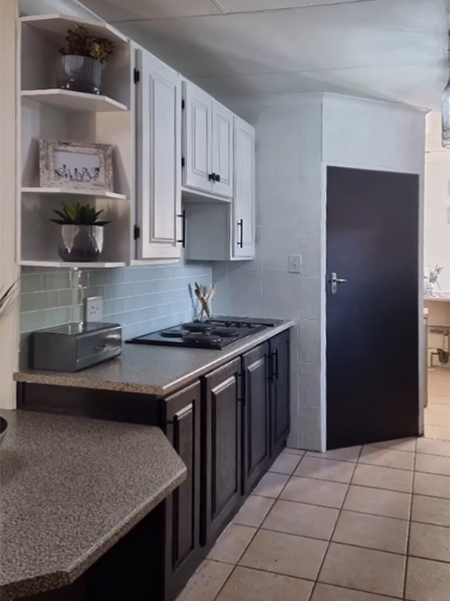 preparation for painted kitchen