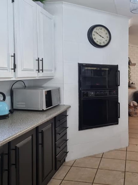 how to paint kitchen cupboards