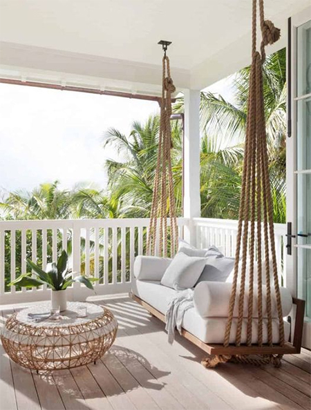 hanging daybed ideas