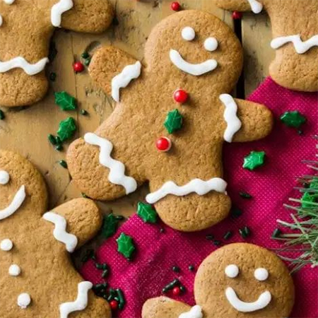 gingerbread cookies christmas in july
