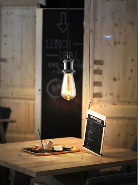 edison style LED incandescents for industrial or steampunk vibe