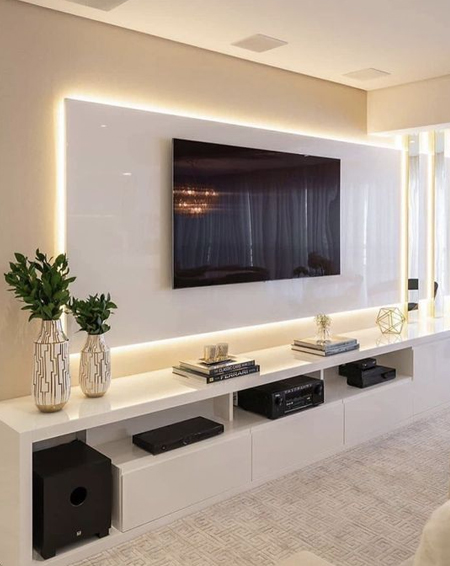 make tv a focal point in living room