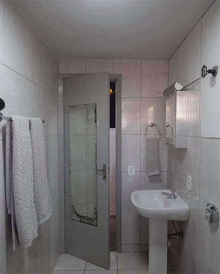 before and after bathroom renovation