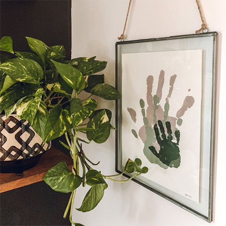Framed Kiddies Art