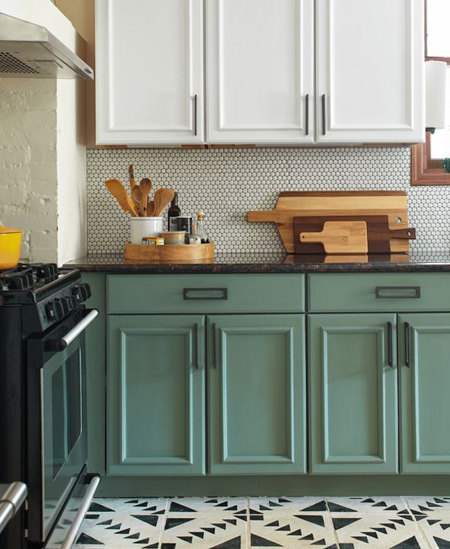 ideas for painting kitchen cabinets