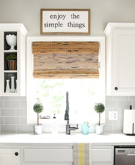 new blinds for kitchen