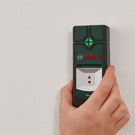 check wall before drilling holes