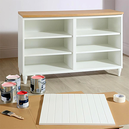 How To Give Furniture An Ombré Paint Effect
