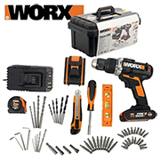 WORX tool and accessory bundle