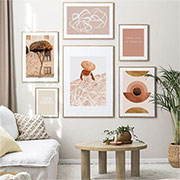 hang pictures in rental home