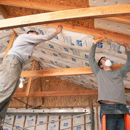 best time to install ceiling insulation