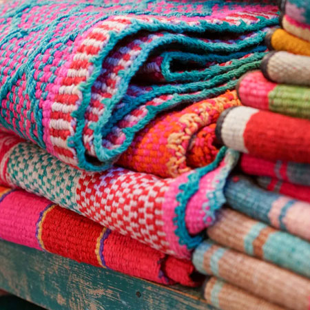 put down rugs in winter