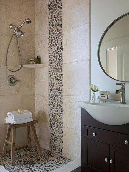diy pebble mosaic