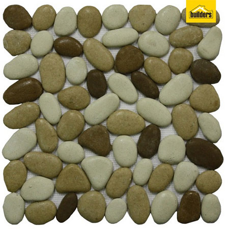 pebble mosaic sheets at builders