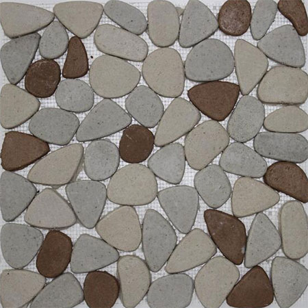 pebble mosaic tiles