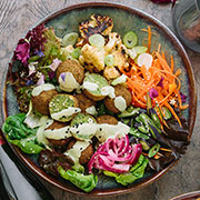 falafel salad bowl
