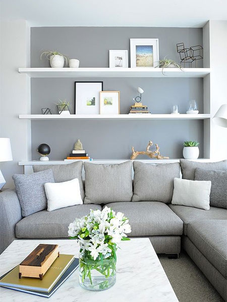 add feature wall with paint