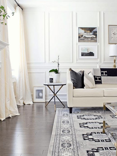 how to make batten board wall with moulding