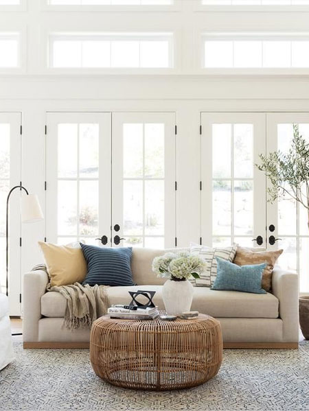 add personality to living room