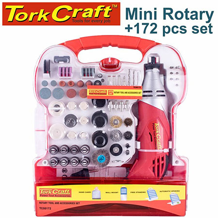 tork craft mini rotary tool and accessories