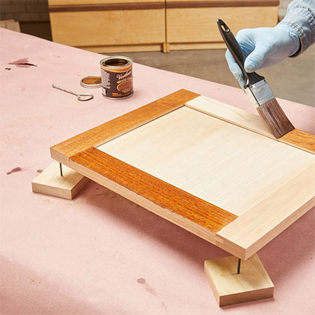 Handy Supports For When Painting, Sealing or Varnishing Projects