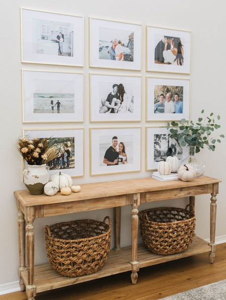 how to create wall gallery