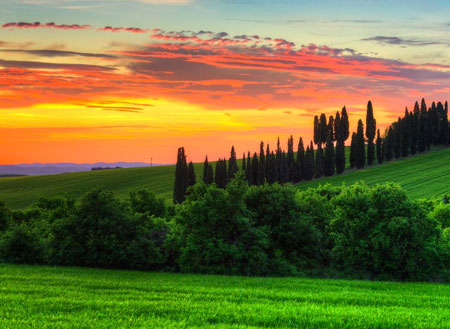 tuscany countryside