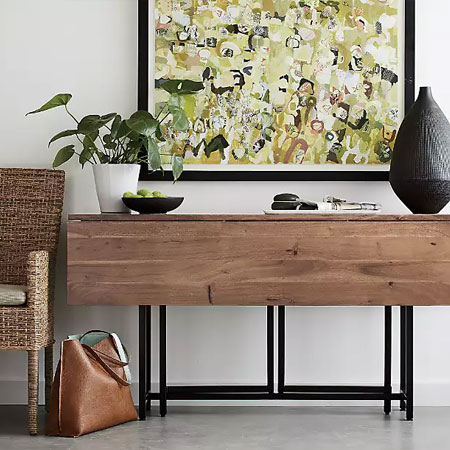 drop leaf dining table