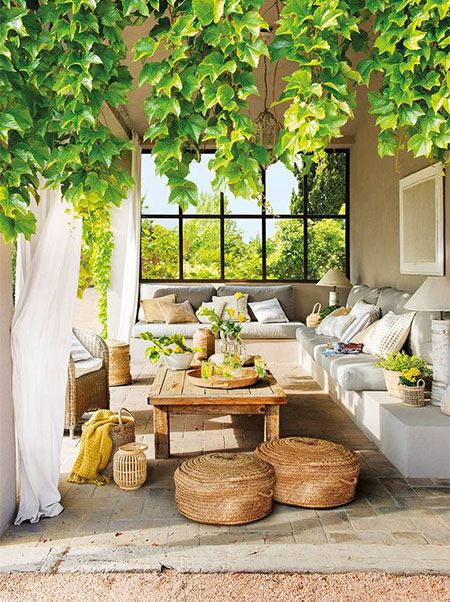 design outdoor living space