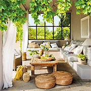 design outdoor living area