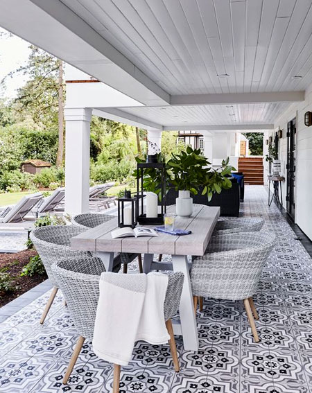 ideas for outdoor living and dining